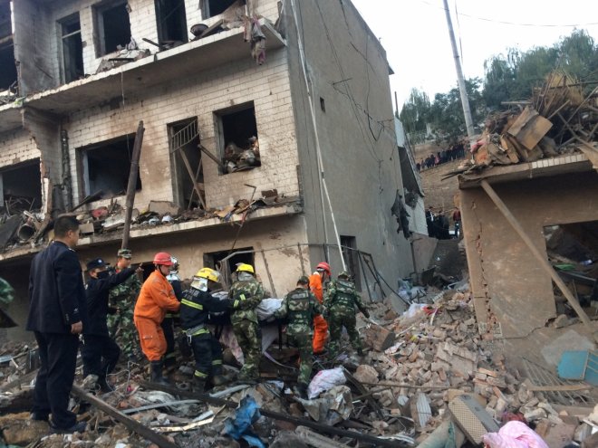 Blast kills at least 14, injures 147 in northwestern China