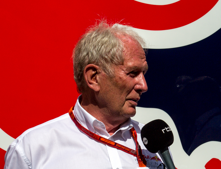  Helmut Marko at the 2016 Austrian Grand Prix