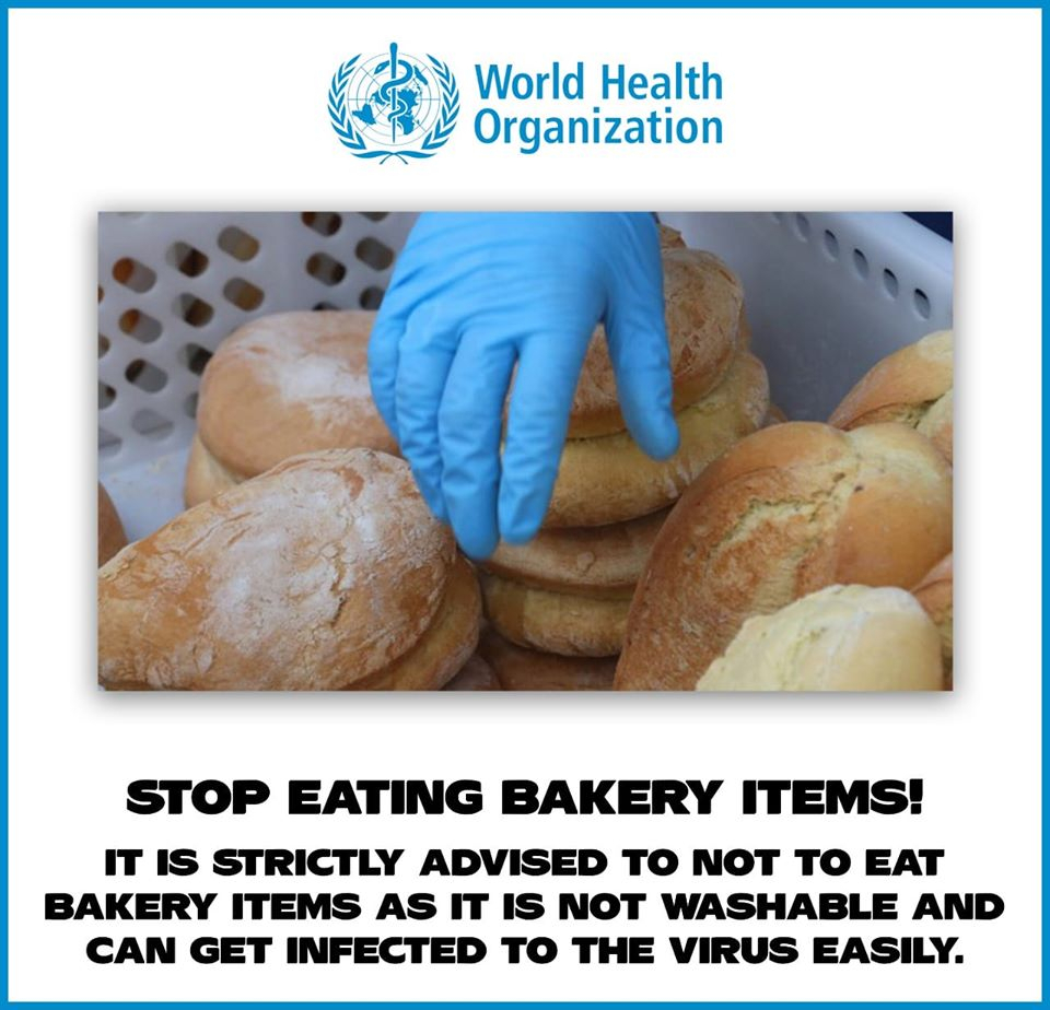 Did The WHO Instruct Us To Stop Eating Cabbage And Bakery Products Amid ...