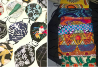 Designer and colourful face masks have become a fashion statement amid Coronvirus outbreak Designer and colourful face masks have become a fashion statement amid Coronvirus outbreak