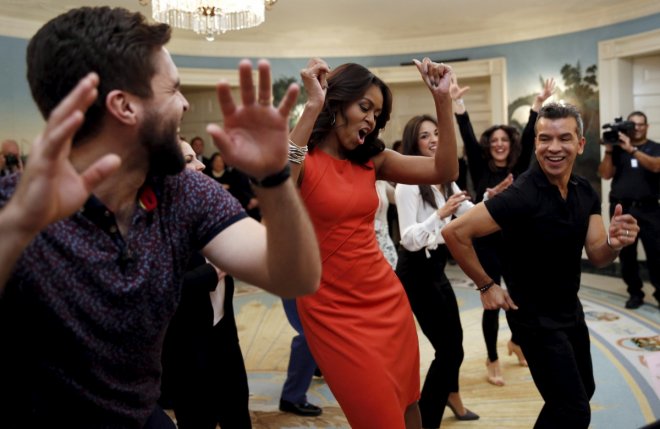 First Lady of Dance: 10 unique moves of Michelle Obama