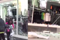 Old video of people looting shops in the UK resurfaced claiming to be a recent incident that happened amid the Coronavirus lockdown. 