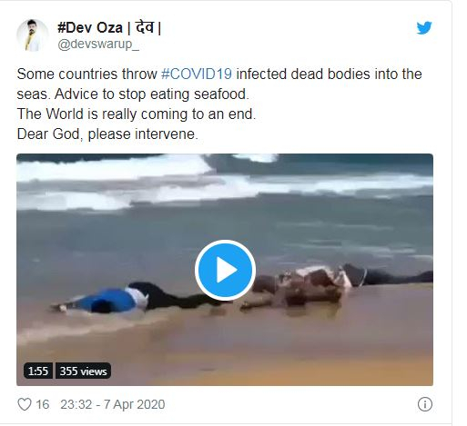 Hoax busted: Video of bodies of immigrants on Libyan beach shared as  corpses of Coronavirus victims