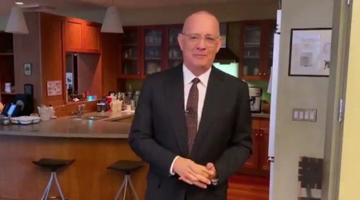Tom Hanks hosting SNL from his kitchen