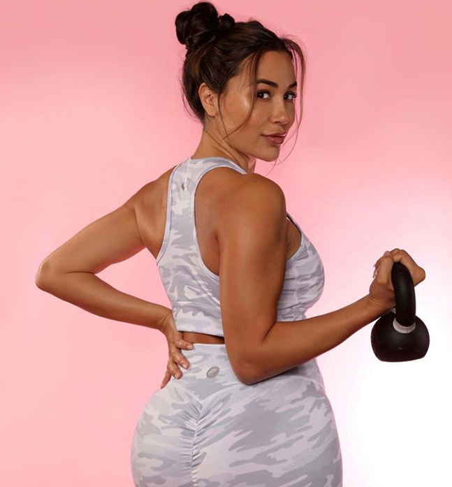 Ana Cheri shows how to lose weight fast in latest workout video on