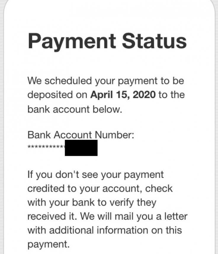 payment status 