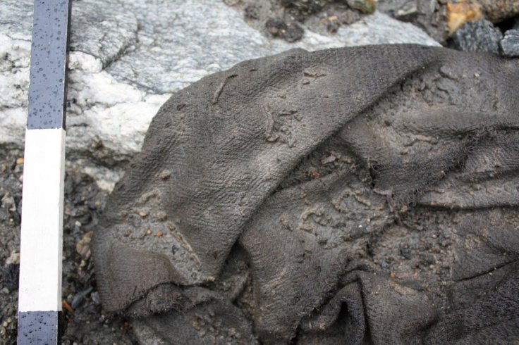 wool tunic found in melting glacier in south Norway