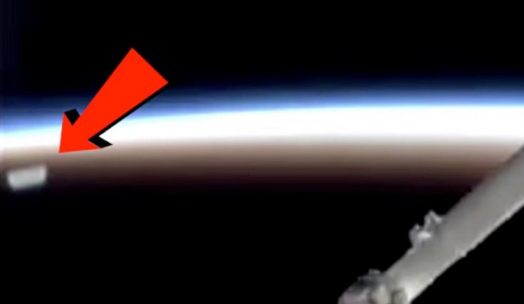 UFO near ISS