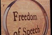 Freedom of Speech Freedom of Speech