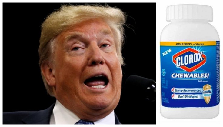 Trump's comments on using bleach to cure Coronavirus 