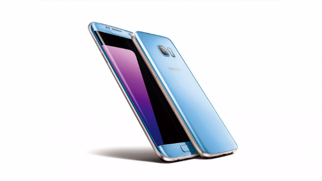 Coral Blue Galaxy S7 Edge