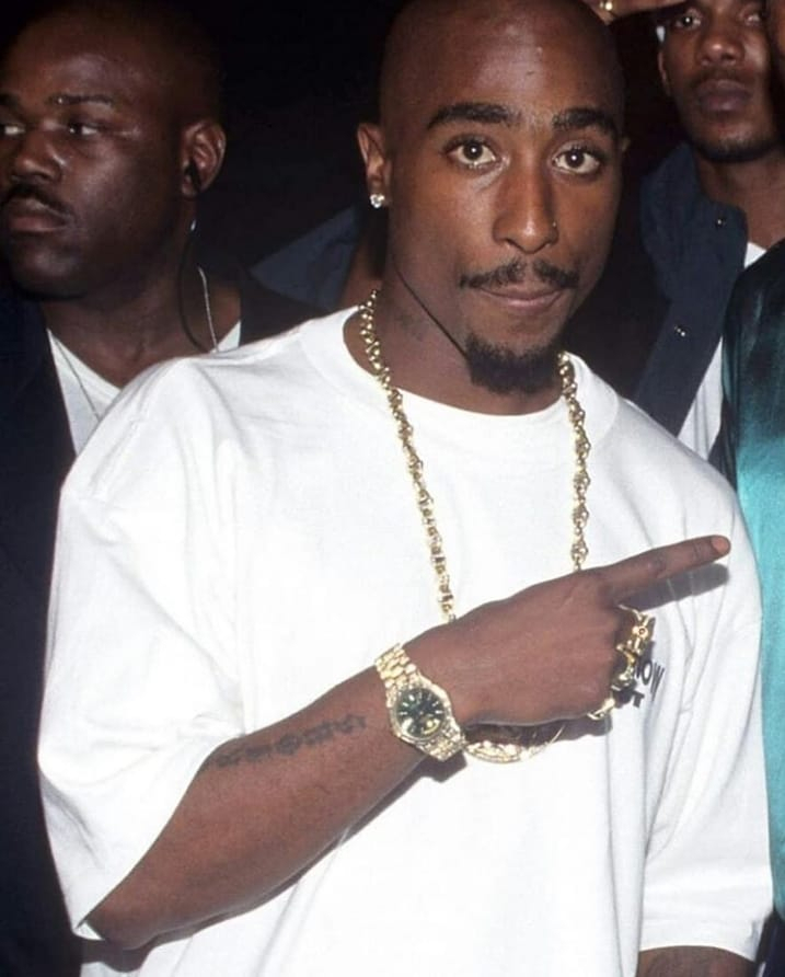 Some of PAC's Jewelry Collection (Rolex collection, Rings,Chains) : r/Tupac