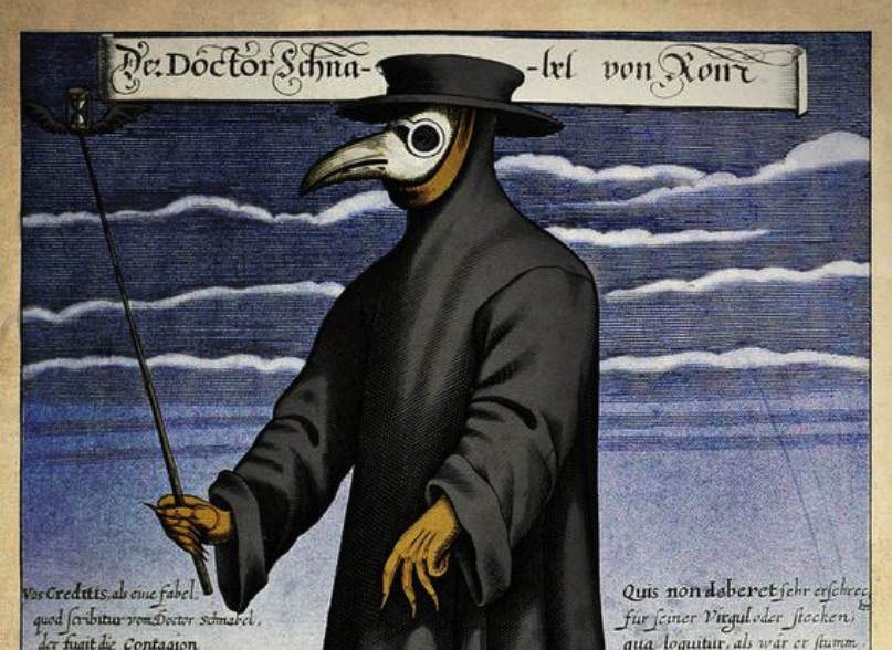 Creepy medieval plague doctor haunts British village, leaves locals