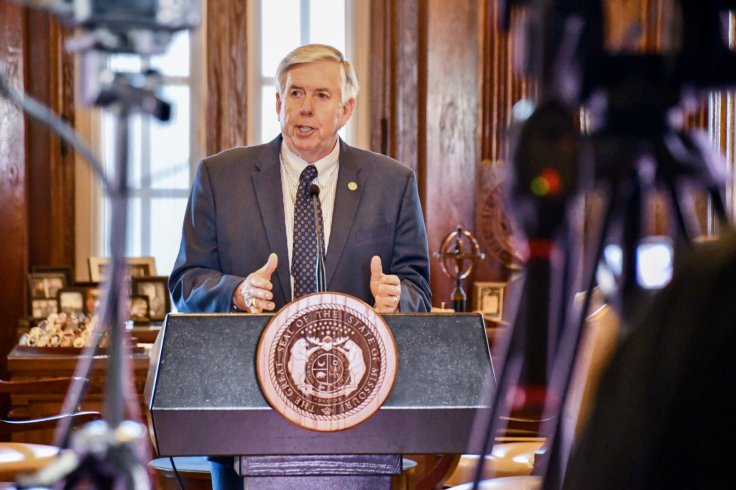 Missouri Governor Mike Parson Missouri Governor Mike Parson