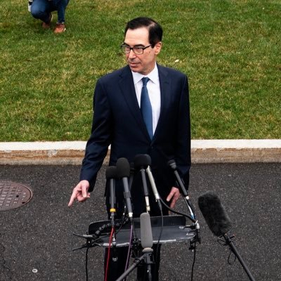 US Treasury Secretary, Steven Mnuchin