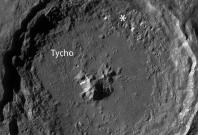 tycho crater moon