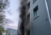 russia fire