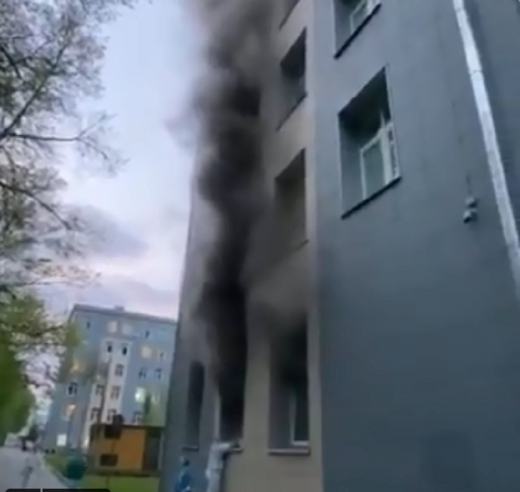 russia fire