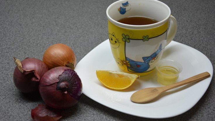 Onion tea