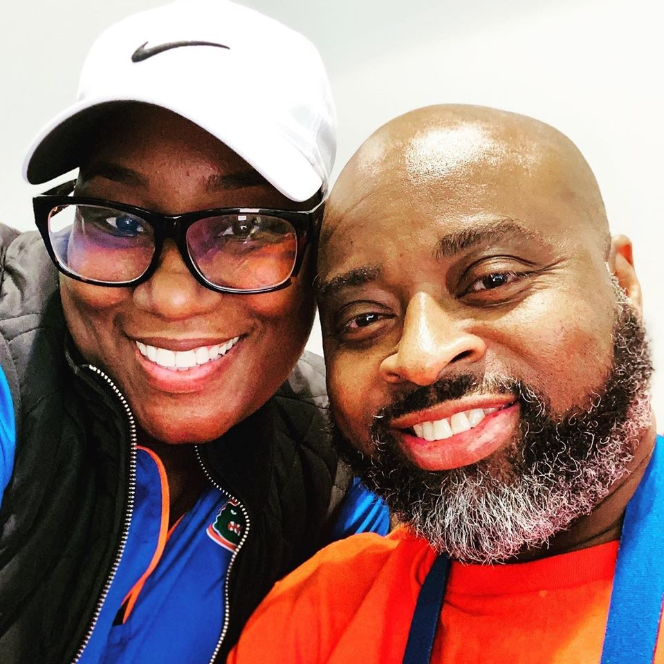 Trent Porter and his wife