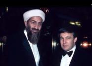 Bin Laden with Donald Trump
