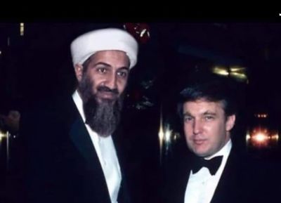 Bin Laden with Donald Trump Bin Laden with Donald Trump