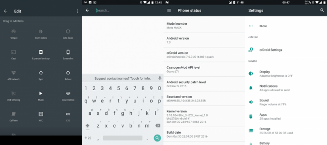 Android 7.0 crDroid ROM