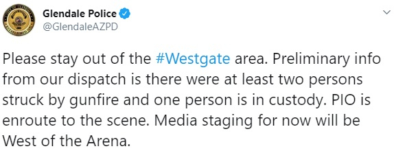Glendale Police Tweet Glendale Police Tweet
