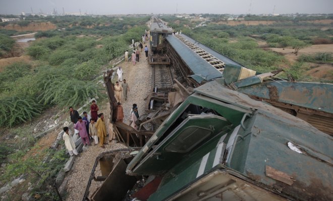 Pakistan train collision kills at least 16, more than 40 injured