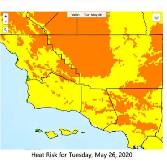 California heat wave