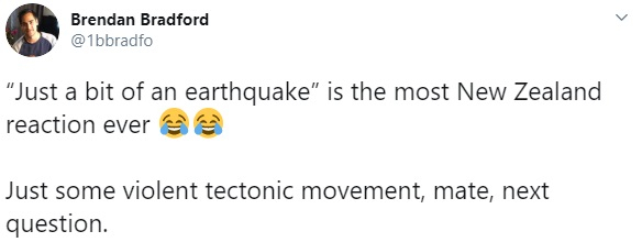 Jacinda Ardern earthquake