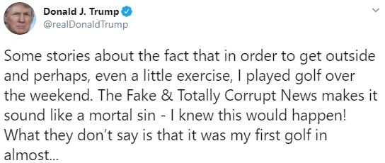 Donald Trump's Tweet