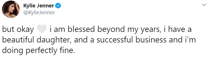 Kylie Jenner tweet Kylie Jenner tweet
