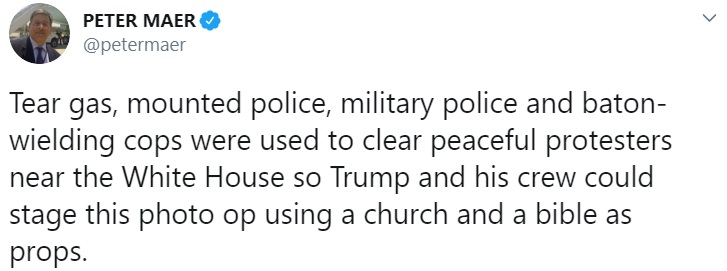 Trump church