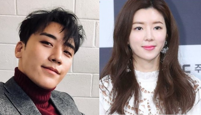 Seungri and Park Han Byul