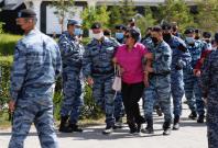 Anti-Government Protestors Detained in Kazakh Anti-Government Protestors Detained in Kazakh