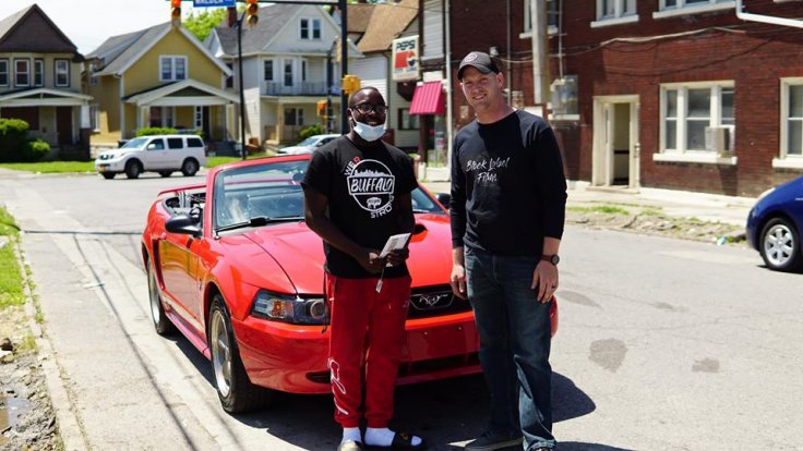 Antonio Gwynn Jr. got his car Antonio Gwynn Jr. got his car