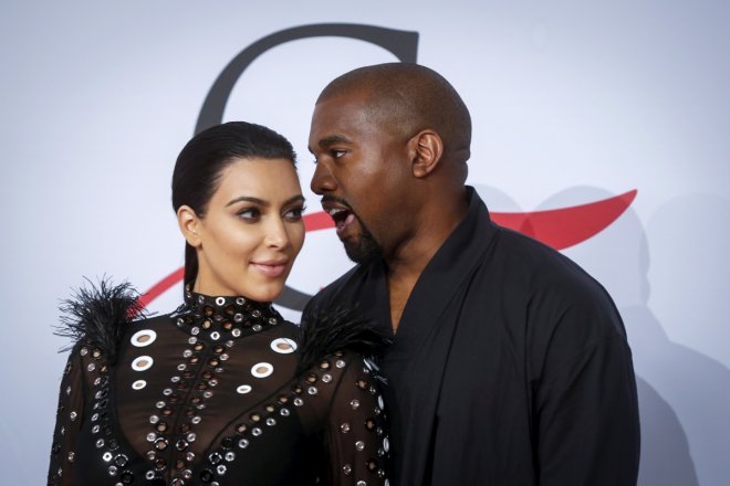 Kim Kardashian and Kanye West