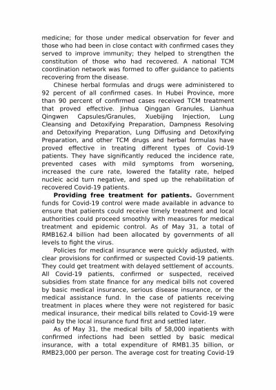 Chinese officials have released documents related to the countrys battle against novel Coronavirus