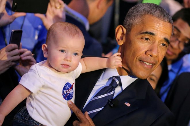 Barack Obama with Kids