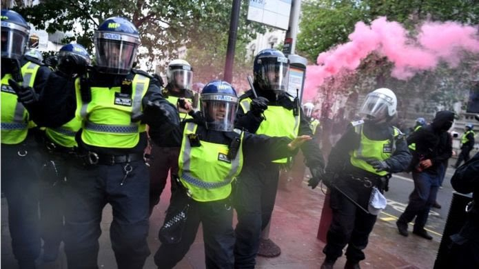 UK protests 