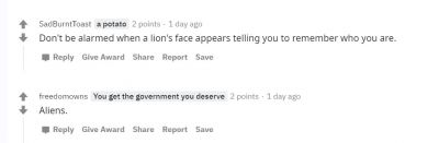 Reddit comments Reddit comments