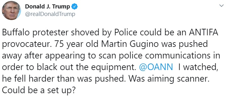 Donald Trump's Tweet Donald Trump's Tweet