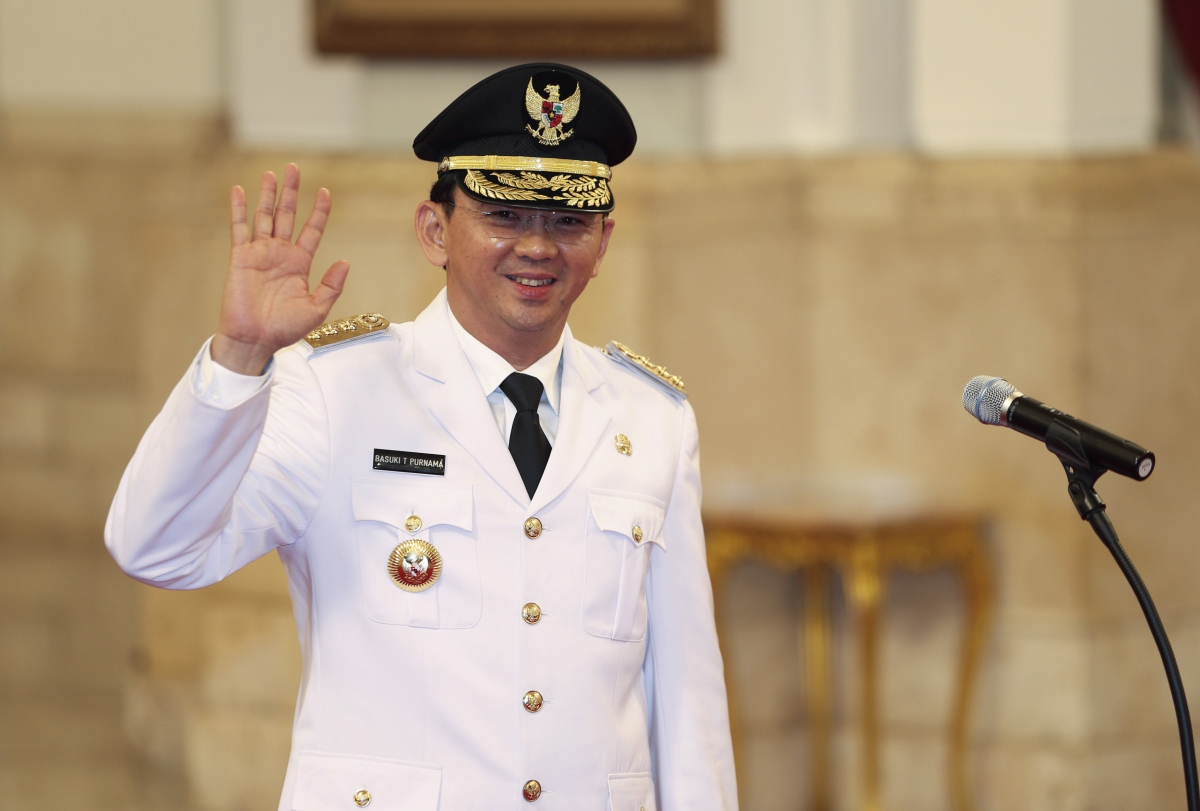 Jakarta governor Ahok named suspect in high-profile blasphemy case