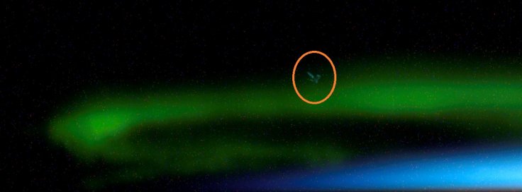 UFO in NASA image
