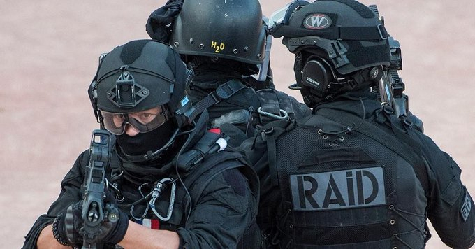France's RAID police France's RAID police