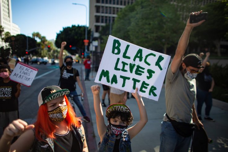 Protesters With Masks