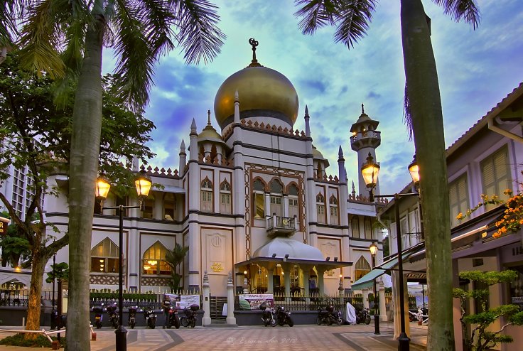 The Sultan Mosque at Kampong Glam, Singapore