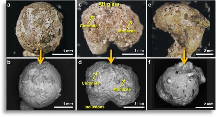 Abu Hureyra soil sample under microscope