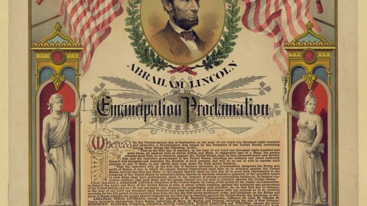 abraham lincoln's emancipation proclaimation